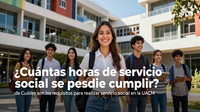 Servicio social UACM: requisitos y horas