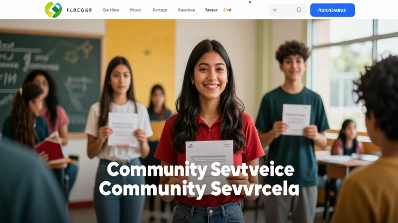 Estudiante mexicano realiza servicio comunitario exitoso
