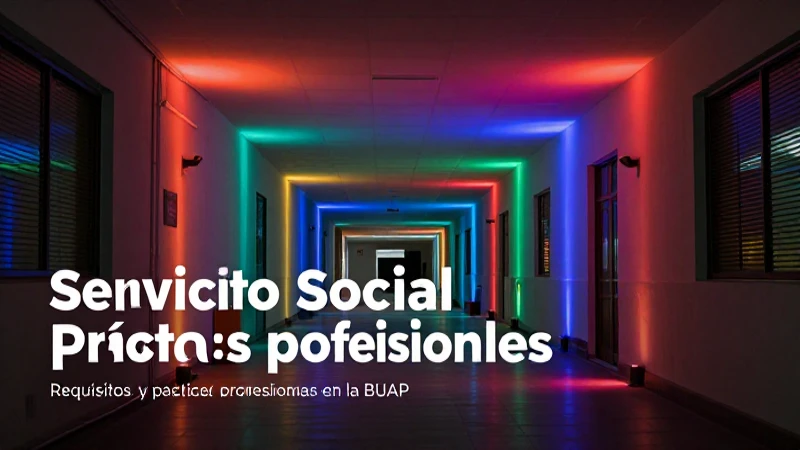 Requisitos de prácticas profesionales en la BUAP
