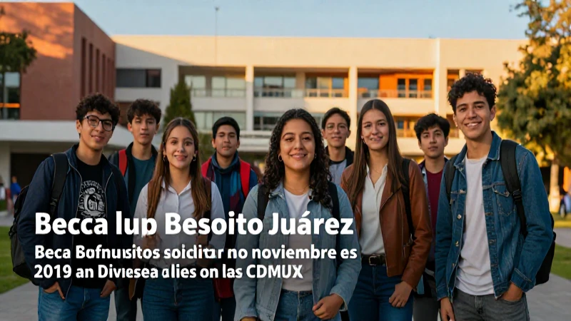 Requisitos beca Benito Juárez 2019 en CDMX