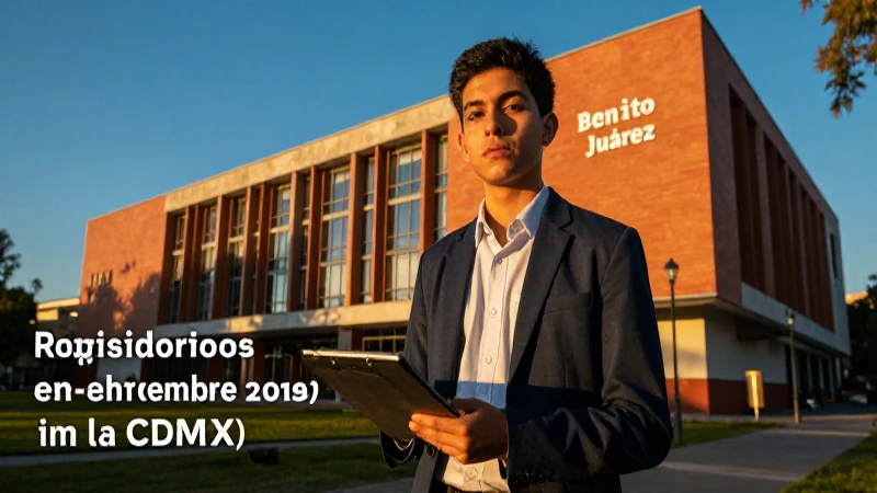 Requisitos beca Benito Juárez CDMX 2019