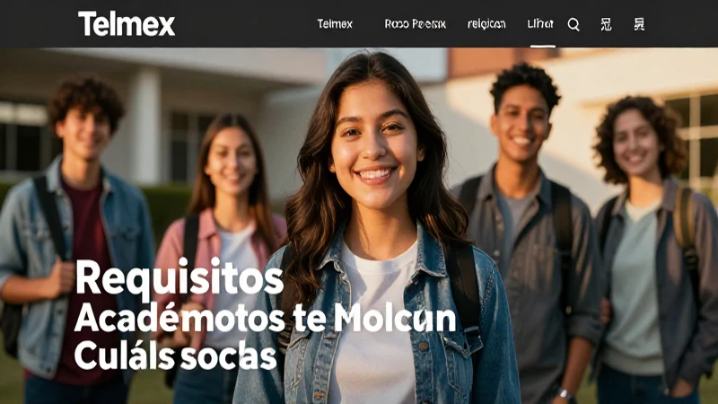 Requisitos de becas Telmex para estudiantes