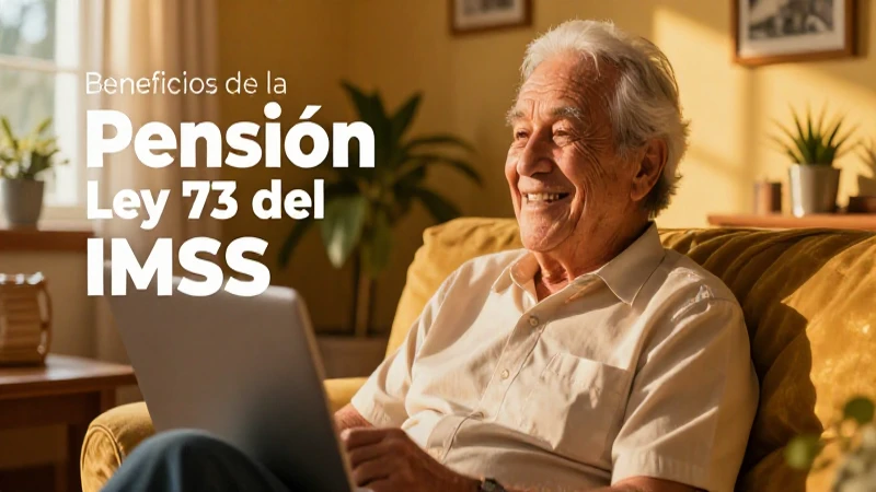 Requisitos y beneficios de la pensión IMSS Ley 73