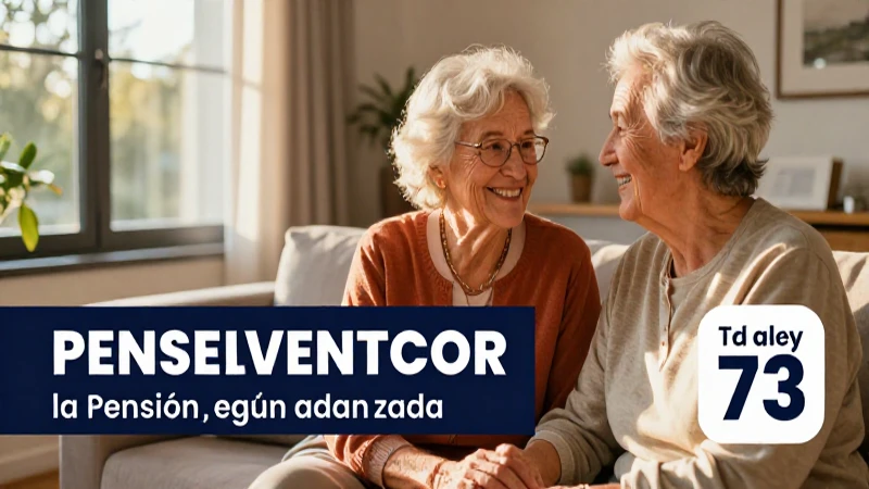 Requisitos para la pensión según la Ley 73