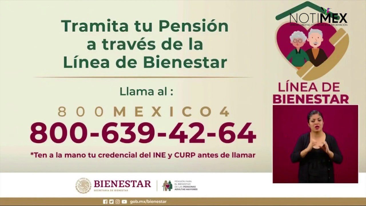Requisitos para solicitar pensiones de bienestar en Hermosillo