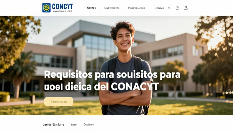 Requisitos para la beca CONACYT