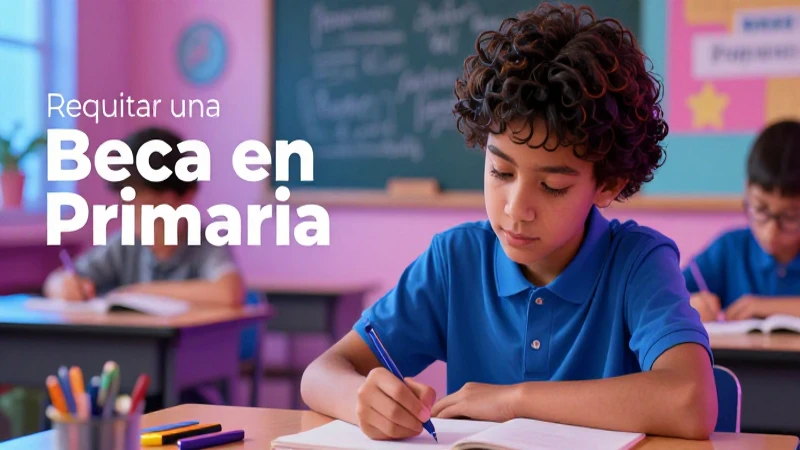 Consejos para obtener becas de primaria