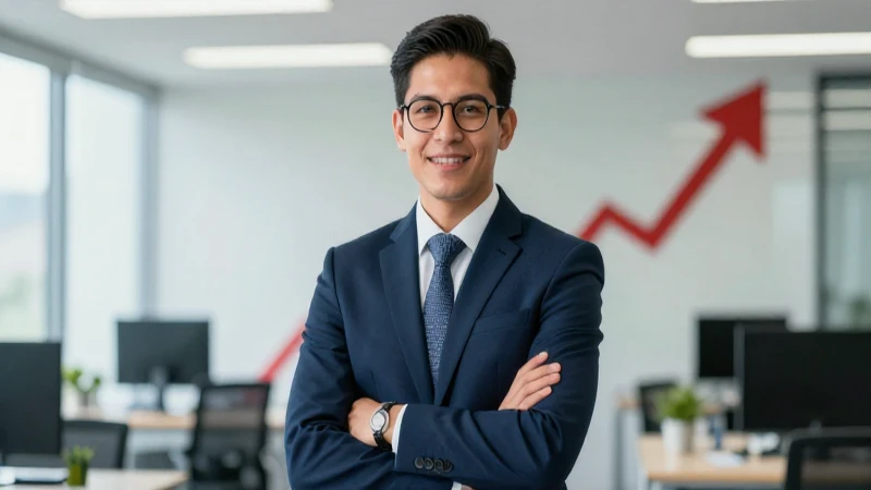 Retrato profesional mexicano, confianza y éxito corporativo