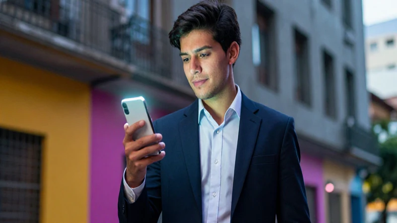 Joven profesional moderno en CDMX con estilo vibrante