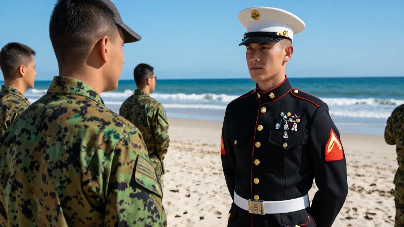 Requisitos médicos para infantería de marina