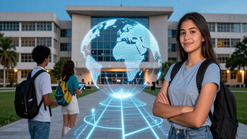 Joven mexicano mira un futuro global