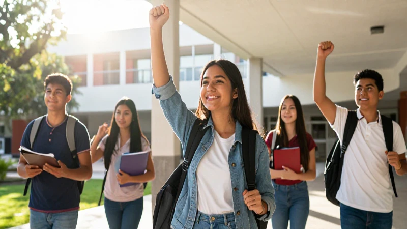 Estudiantes mexicanos triunfan en campus moderno