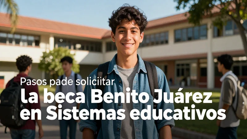 Cómo solicitar la beca Benito Juárez