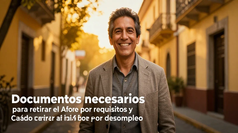 Requisitos para retirar Afore por desempleo