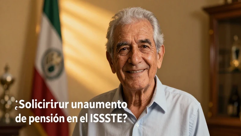 Requisitos e información sobre aumento de pensión en ISSSTE