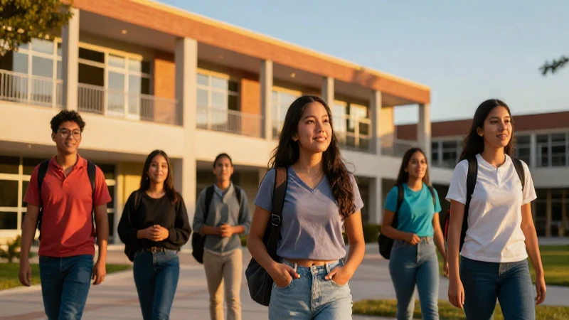 Éxito estudiantil mexicano en moderno campus