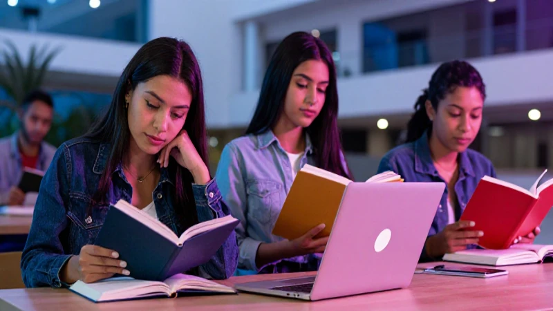 Estudiante mexicano ambicioso en campus universitario moderno