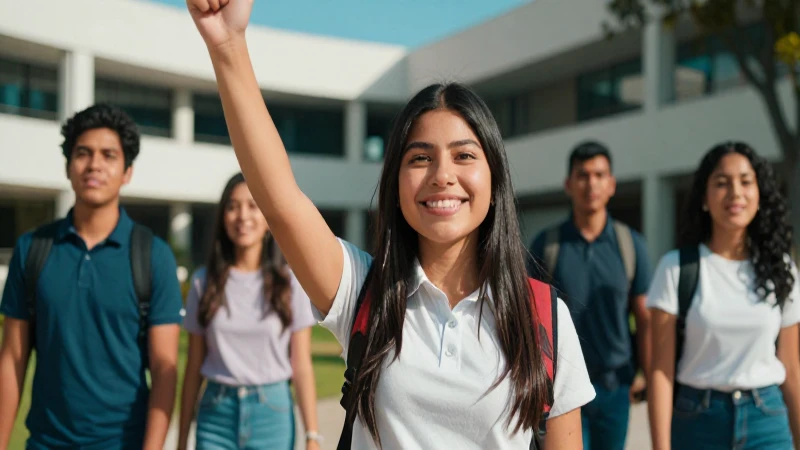 Joven mexicano exitoso con luz cinematográfica