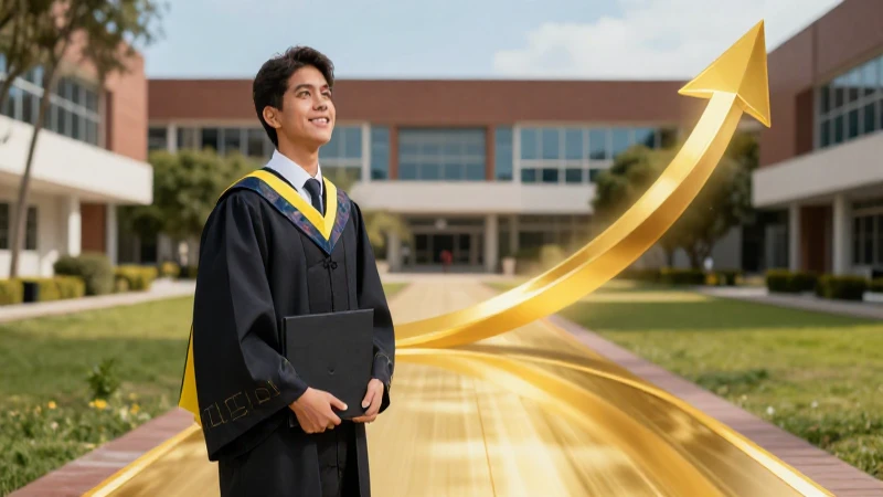 Joven mexicano triunfa en universidad vibrante