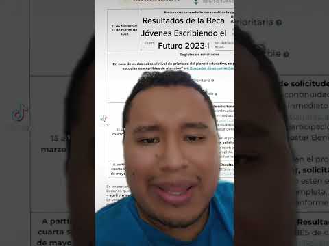 Resultados Beca Jóvenes Construyendo el Futuro 2023: ¿Cuándo saber si fui seleccionado?