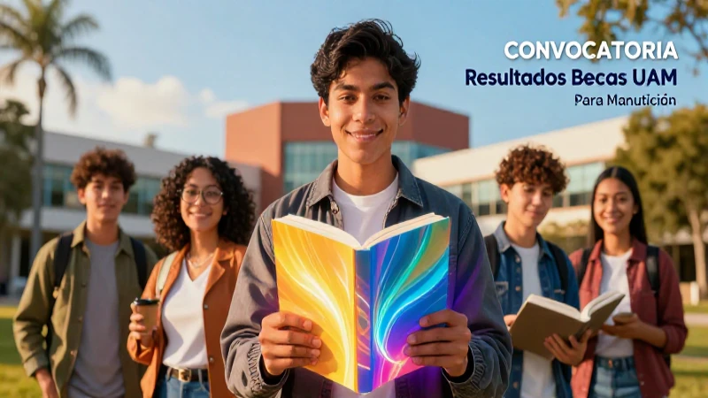 Becas UAM 2026: Celebración visual del éxito académico