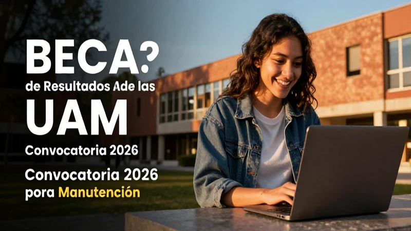 Becas UAM 2026: Manutención y montos