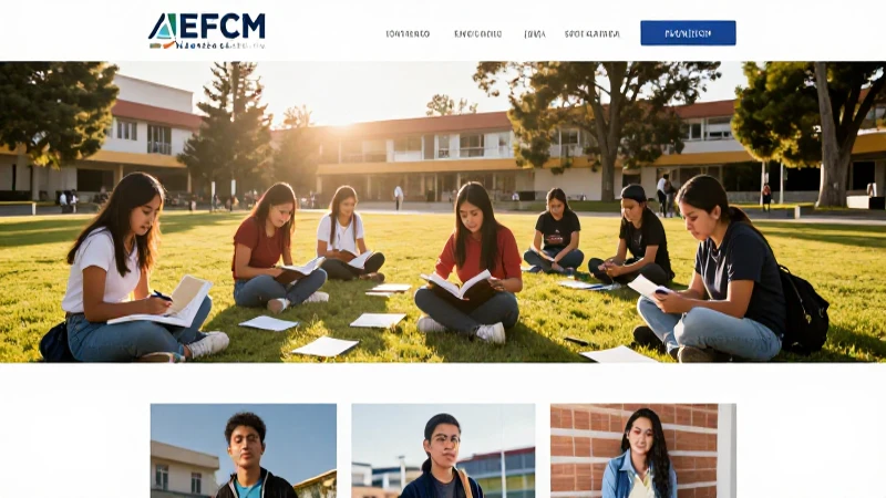 Resultados de la AEFCM en el sitio web