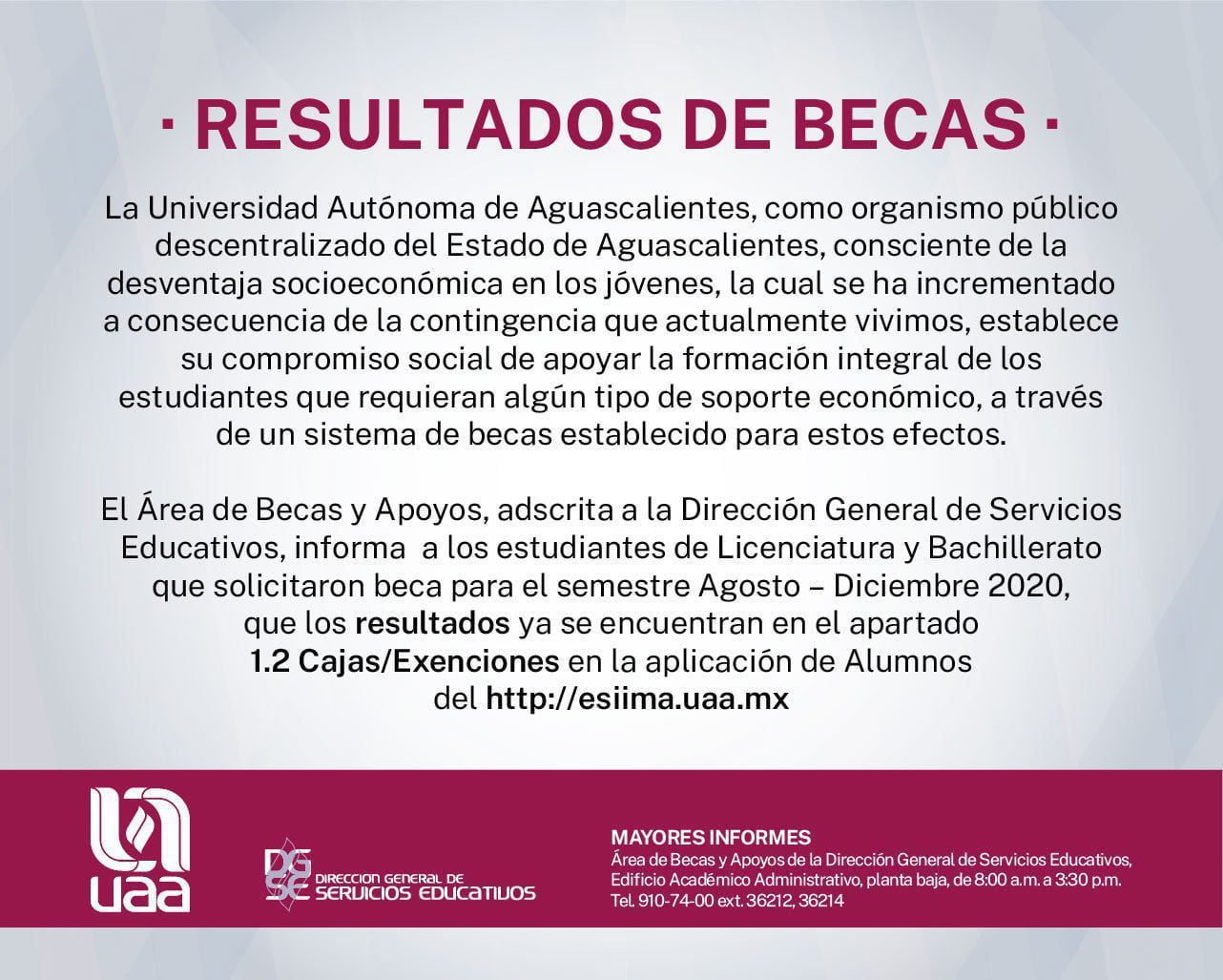 Cuáles Son Los Resultados De Las Becas Estatales Disponibles