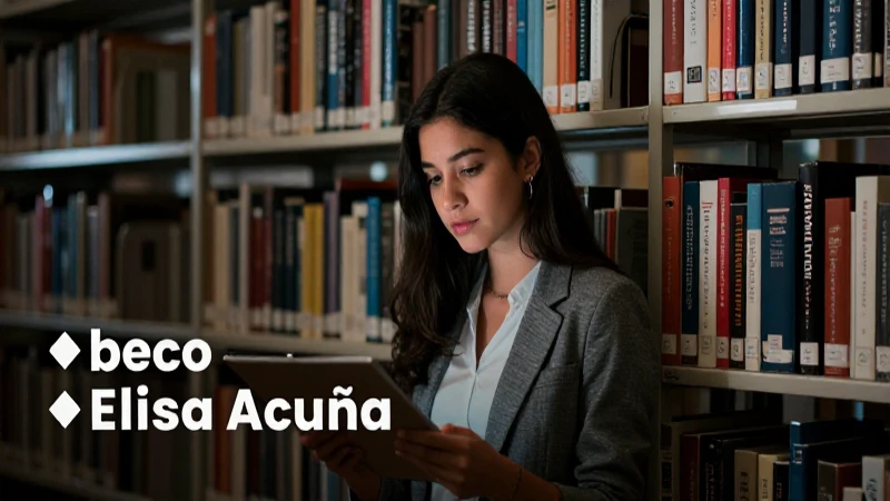 Becas Elisa Acuña: postulación o resultados