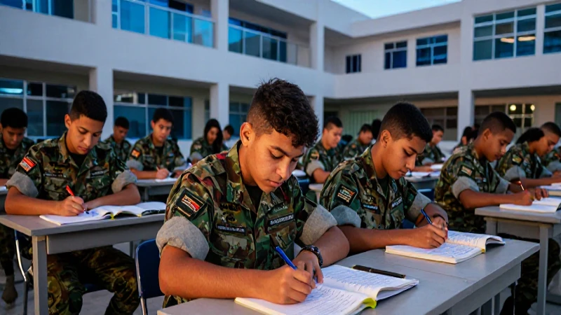Logros y efectividad del sistema educativo militar