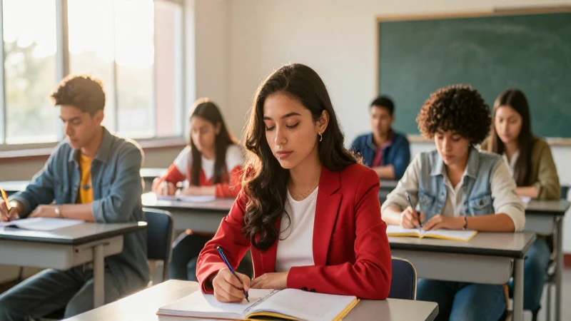 Foto profesional de estudiante mexicano