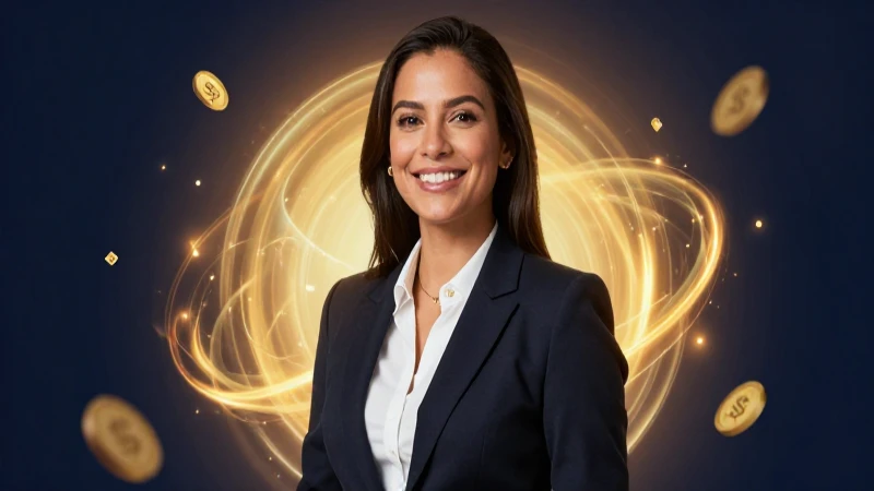 Diseño profesional con mujer mexicana optimista