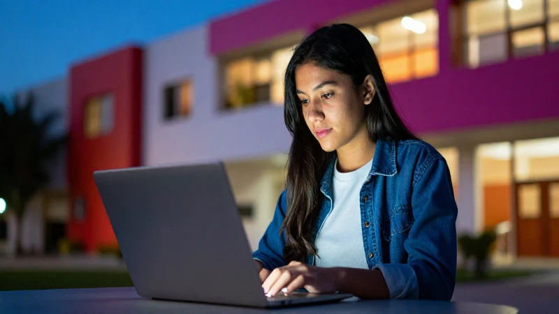 Estudiante mexicano con éxito y oportunidad