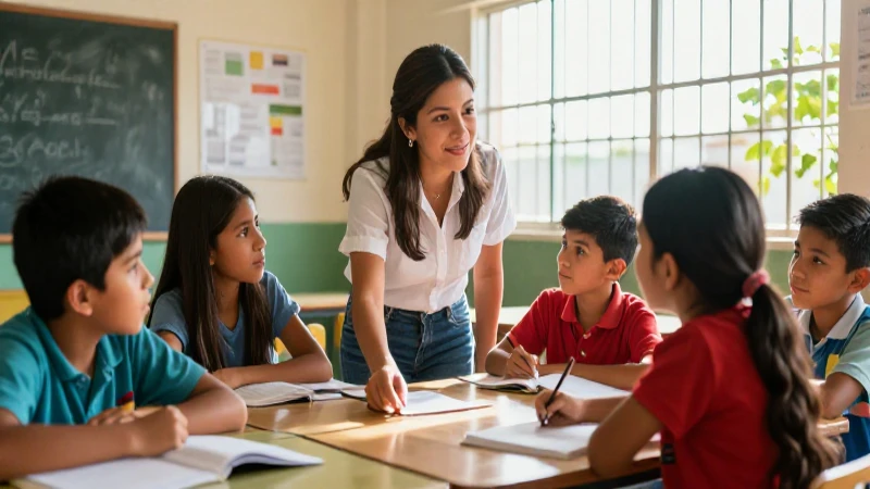 Maestra mexicana inspira a alumnos rurales