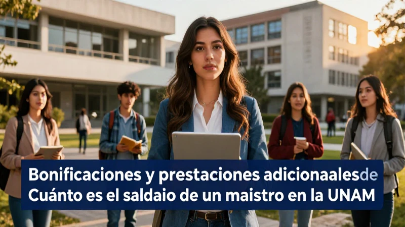 Estudiantes de la UNAM en un campus vibrante