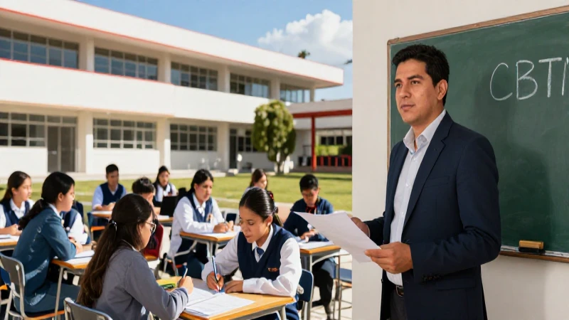 Comparación salarial de maestros CBTIS