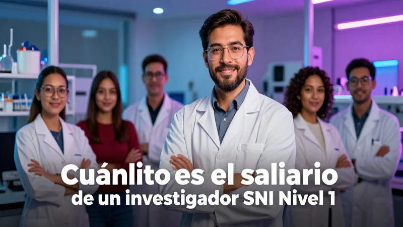 Salario y requisitos del SNI Nivel 1