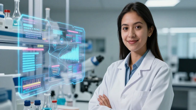 Investigadora mexicana exitosa en laboratorio futurista