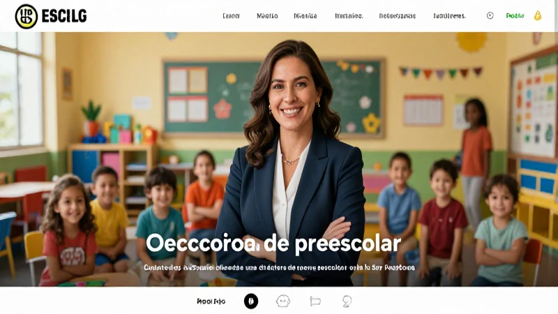 Salario y funciones de directora de preescolar
