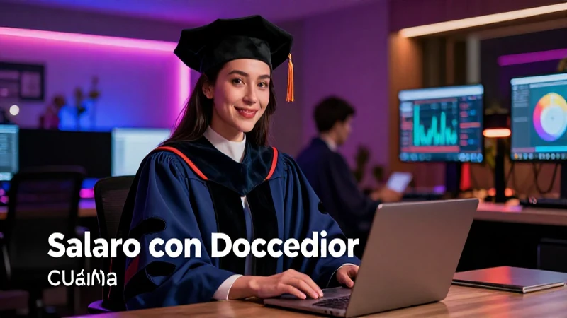 Salarios promedio para doctorados