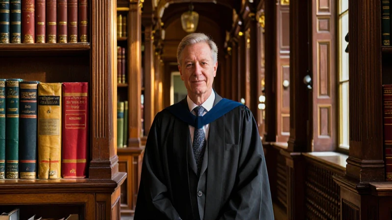 Profesor académico en Oxford, lujo cinematográfico