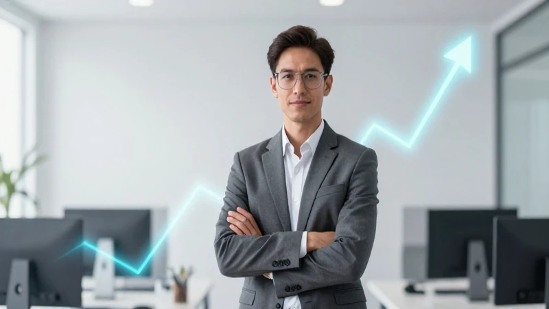 Profesional confiable en oficina moderna