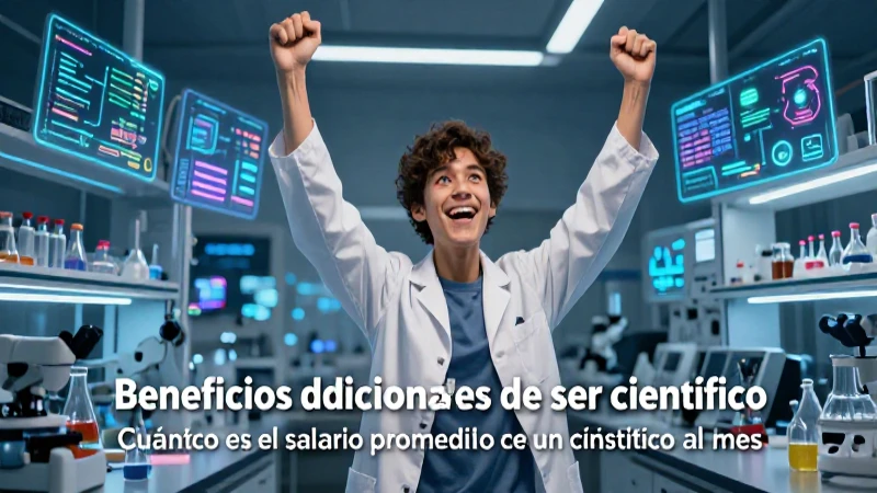 Éxito científico: ¿Cuál es el salario promedio?