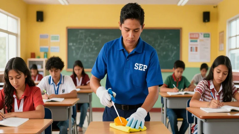 Salario y beneficios del conserje SEP
