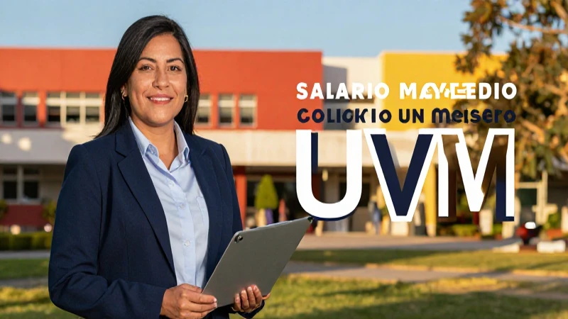 Salario maestro UVM: factores y promedio