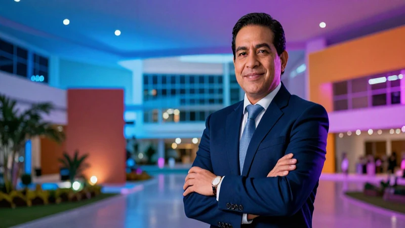 Profesor mexicano, campus tecnológico, estilo cinematográfico