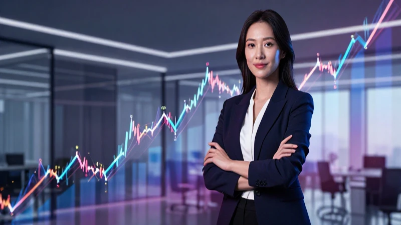 Mujer profesional de negocios exitosa