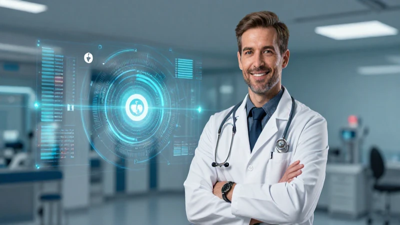 Médico mexicano profesional, confianza y datos
