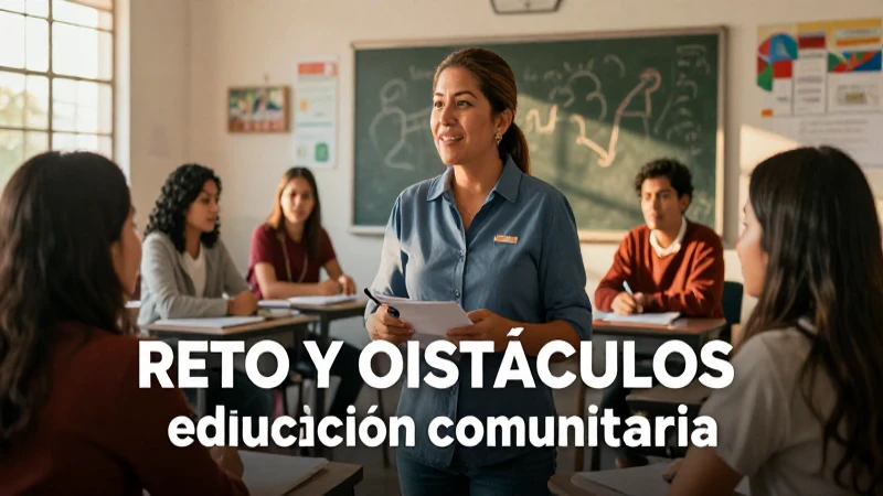 Retos salariales en educación comunitaria