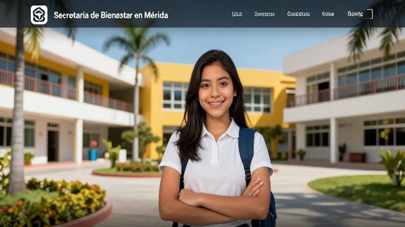 Consulta la web oficial de Bienestar Mérida